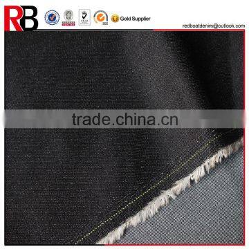 100% cotton twill stone washed blue color denim fabric for apparel