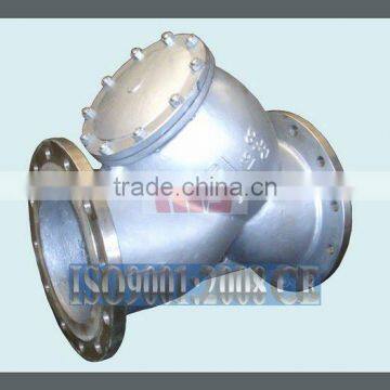 DN32~DN300 Stainless Flanged Y Type Strainer