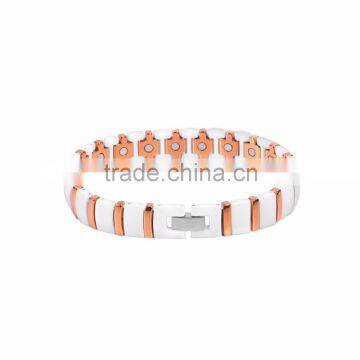 Bio Energy Power Bracelet Magnetic Ceramic Bracelets Stock photo-3
