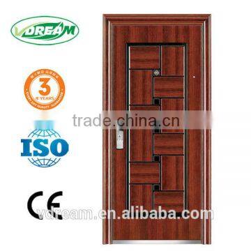 buliding door with steel, metal, iron door