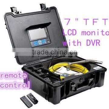 TVBTECH industrial drain pipe inspection camera, with 20-40m cable reel,3199F