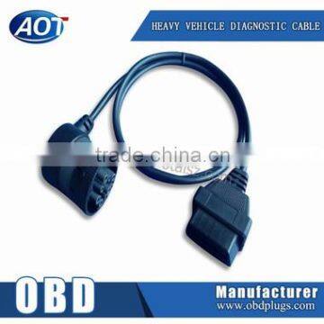 J1939 to DB15 cable 15 pin Panel Mount D-Sub cable