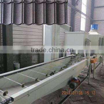 stone coated roof tile machine