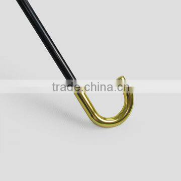 High Quality J-hook Customer LOGO 3 Folding Umbrella photo-3