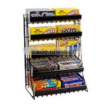 snack display racks for promotions