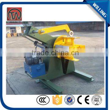 roof/wall panel hydaulic decoiler