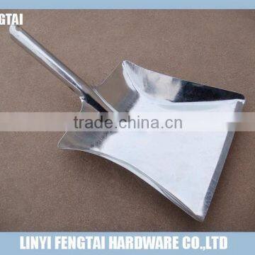 Small Handle Coal Shovel Steel Dustpan Metal Dust Pan