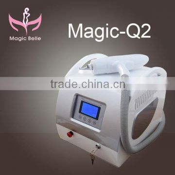 Portable Tattoo Remove Laser Machine/Q 1500mj Switch Nd Yag Laser/skin Whitening Q Switch Laser Tattoo Removal