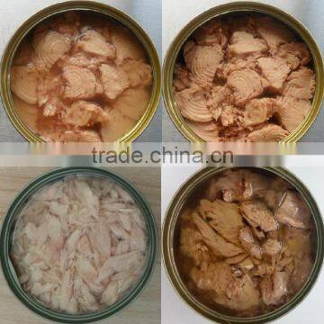 Wholesale Canned Seafood Canned Bonito Tuna Chunk in Oil photo-2