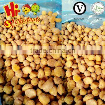 IQF Chestnuts Frozen Chestnut Kernel for sale