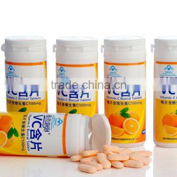 GMP OEM Dietary supplement Vitamins supplement Vitamin C chewable tablets