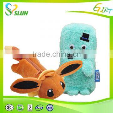 Hot sale High performance animal shape plush toy pencil bag