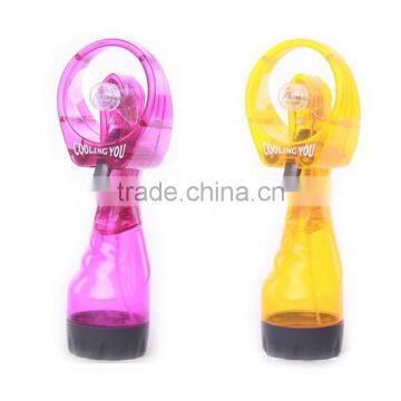 Wholesale Plastic Mini Fan Portable Water Mist Spray Handheld Fan