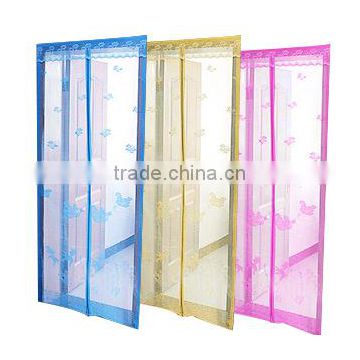 magnetic mesh screen door cover curtains