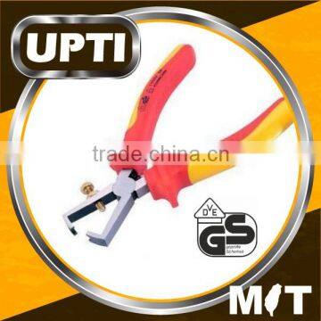 Taiwan Made High Qaulity VDE Wire Stripping Pliers VDE Insulated Pliers with Spring