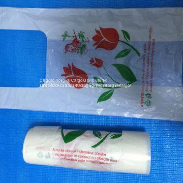 Cheaper Price Vest Handle Carrier Plastic Bag t Shirt Plastic Bag photo-4
