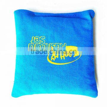 Hot selling custom brand 8x8cm colors educational beach bean bags