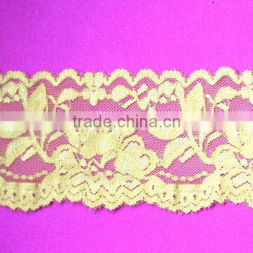 Fair nylon viscose corded lace for Autumn Selection