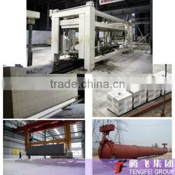 AAC block plant 100,000M3 Flyash aac block plant for sale/aac block plant