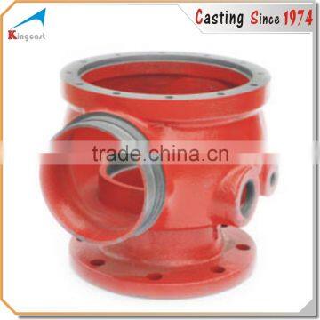 OEM Best Price Casting Cast Iron Manufacturers/Corrugated Bend Aluminum Casting Part/Assurance Manufacturer Hex Nut Sand Casting photo-4