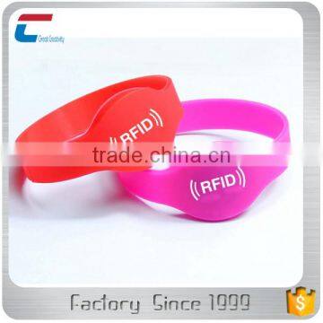 cashless payment MIFARE Classic EV1 1K nfc rfid silicon bracelet