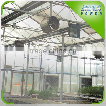 2016 latest poly film greenhouse inflation fan