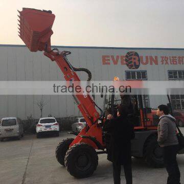EVERUN New Design Telescopic Arm Mini Wheel Loader ER1500 photo-5
