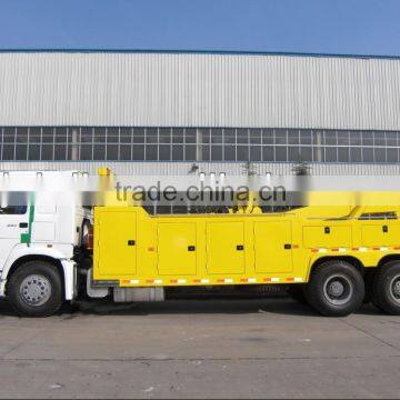 Sinotruk 30ton heavy duty rotator tow truck