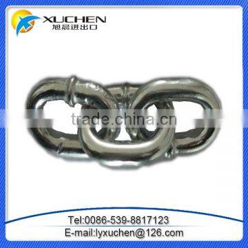 Din766 Short Galvanized Link Chain With 50kg Gunny Bag Packing photo-3