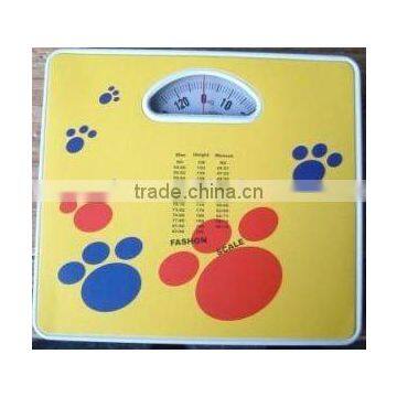 125kg mechanical scale / bathroom scale weighing body balance