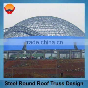 High quality prefabricated steel roof frame