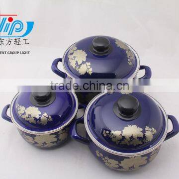 ENAMEL CASSEROLE DARK COLOR photo-6