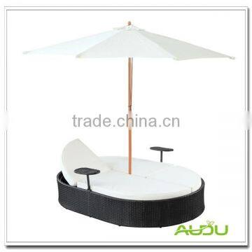 Audu Rattan Queen Cheap Beach Canopy Bed photo-3