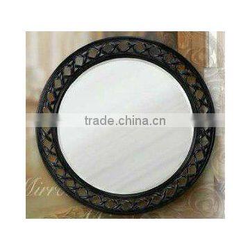 Antique wooden hand carved mirror, MOQ:1PCS(B70038)