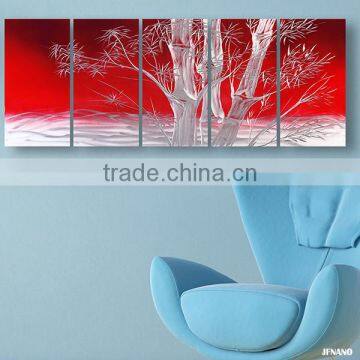 Metal Wall Art Aluminum Painting Hotel Decorative Wall Art