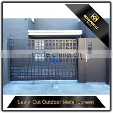 Architectural Aluminum Decorative Curved Outdoor Metal Garden Fencing photo-4