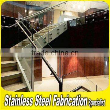 Outdoor Balcony 304 Stainless Steel Tempered Glass Railing photo-4