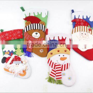 high-end Christmas decoration socks Christmas socks pendant gift bags