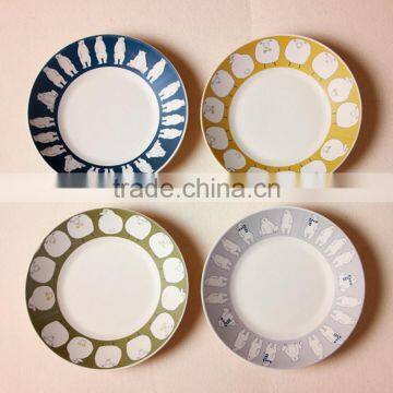 Anhui factory custom design bamboo fiber plate