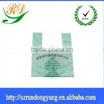 1%d2w plastic biodegradable t-shirt bags