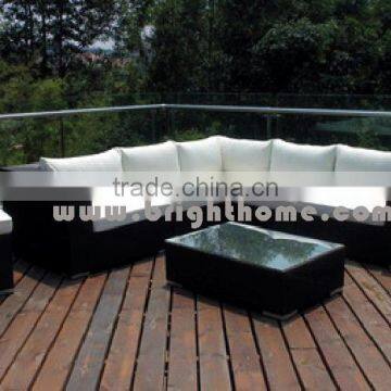 Outdoor Rattan Garden Wicker Sofa (BG-011A) photo-4