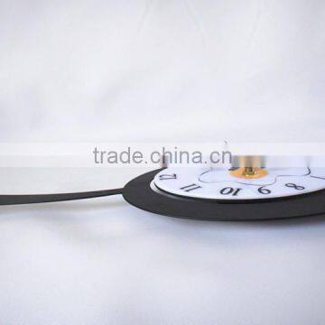 RH-4716 Novelty Egg Shaped Metal Skillet Frying Pan Wall Clock photo-4