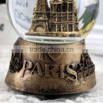 Paris Eiffel Tower France Souvenir Snowglobes photo-4