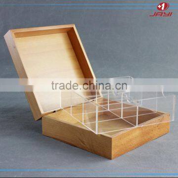 Factory Supply Wooden Tea Bag Dispenser/Tea Bag Organizer/Coffee Box photo-2