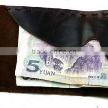 Crazy Horse Leather Atm Card Holder or Credit Card Holder Leather for Men photo-6