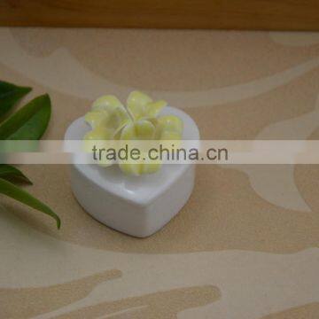New Style Ceramic Jewel Box & Ceramic Trinket Box With Flower Shape photo-2