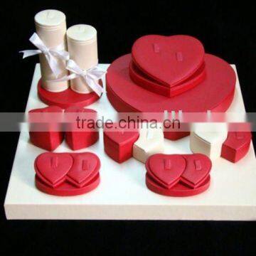 Fashion jewelry box suit (vi-12) hot sell