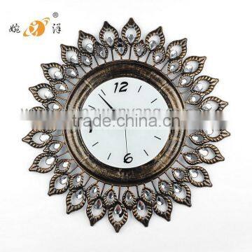 Wholesale Best Quality Nice Popular Peacock Wall Clock photo-2