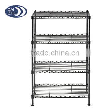 China Supplier Steel Industrial Welded Wire Shelving, Black photo-2