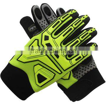 Grippy Oil Filed Heavy Duty Work Impact Gloves photo-5
